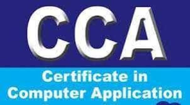 CCA (Certificate in Computer Application)
